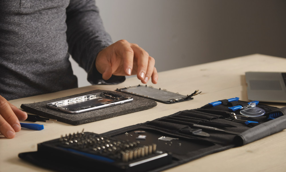 Reparatie-telefoon